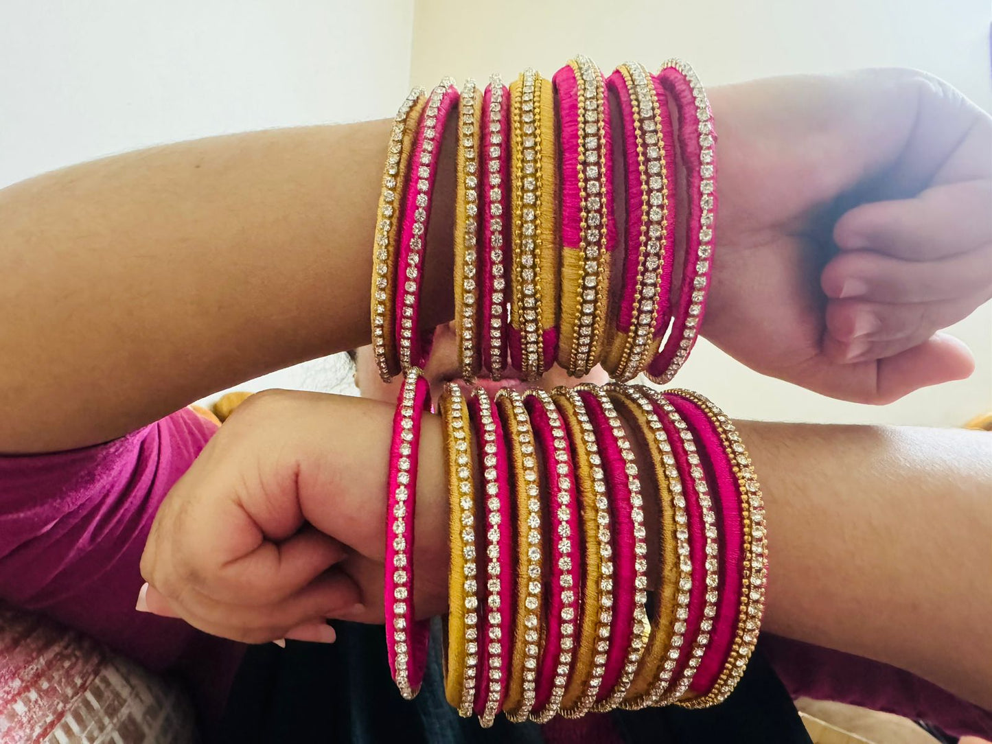 Silk thread Bangles