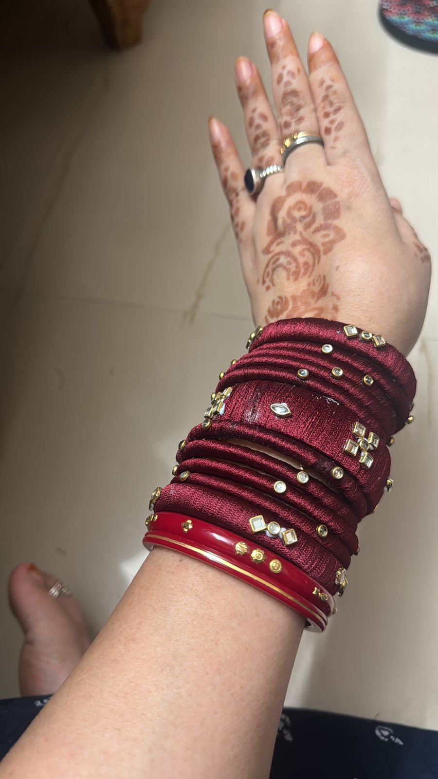 Silk thread Bangles