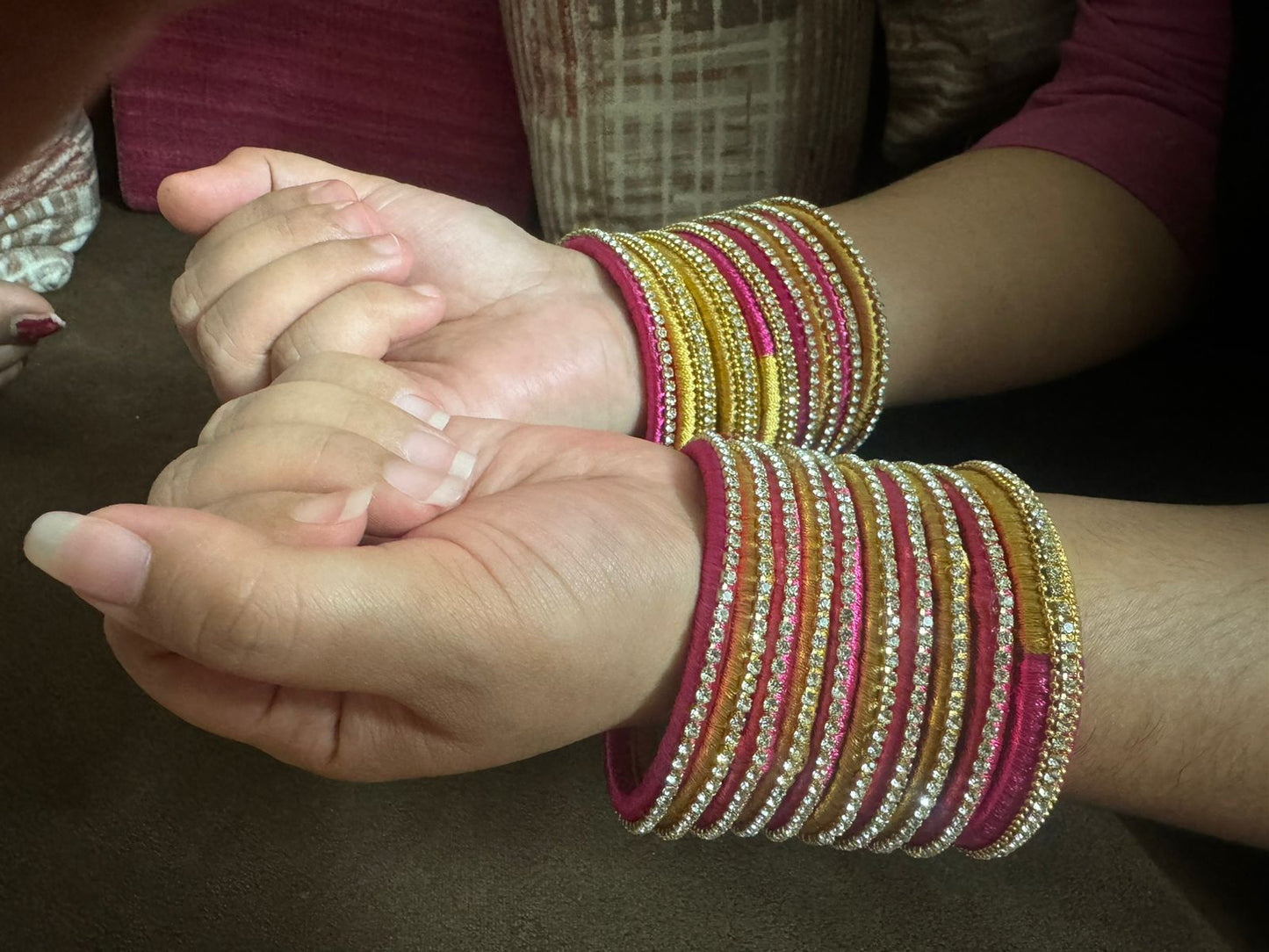 Silk thread Bangles