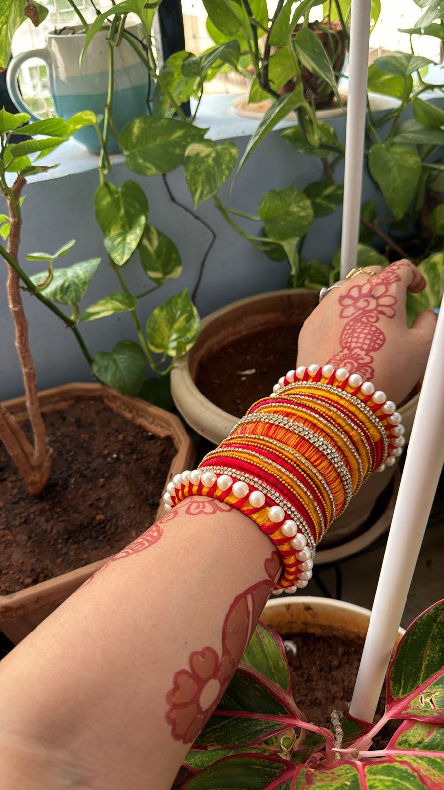 Silk thread Bangles