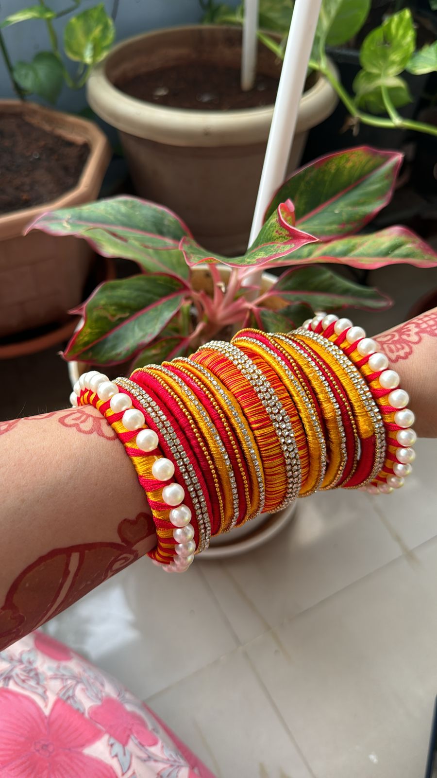 Silk thread Bangles