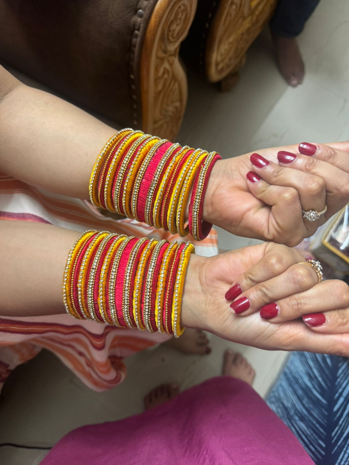 Silk thread Bangles