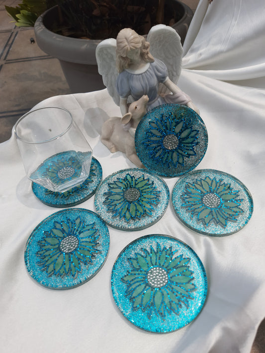 Resin coasters